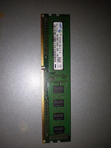 kompüter ram: Operativ yaddaş (RAM) Samsung, 2 GB, 1333 Mhz, DDR3, PC üçün, İşlənmiş
