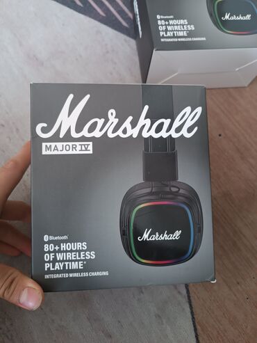 беспроводной: Толук габариттүү, Marshall, Жаңы, Электр зымсыз (Bluetooth), Классикалык