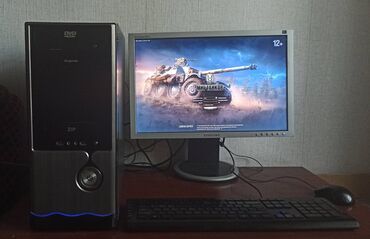 Настольные ПК и рабочие станции: Компьютер, ОЗУ 16 ГБ, Игровой, Intel Core i7, HDD + SSD