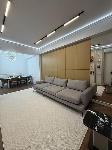 квартирв: 2 комнаты, 70 м², Асанбай мкр Элитка, 9 этаж, Дизайнерский ремонт — 1