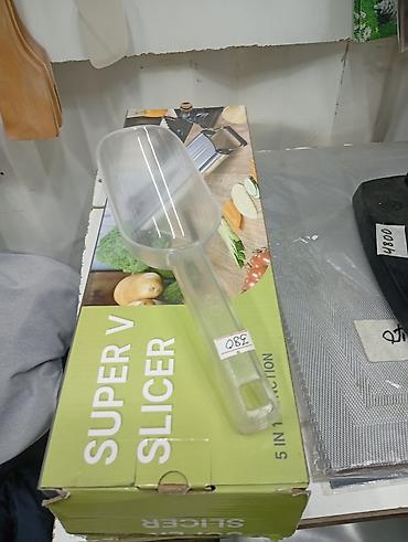 Калактар: Пластиковый совок для сыпучих продуктов - Универсальный кухонный — 3