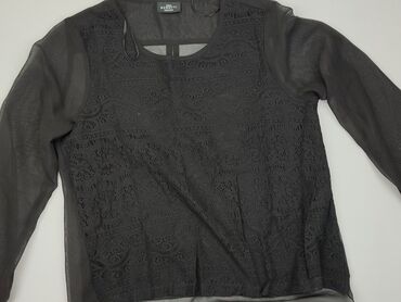 bluzki czarne plus size: Блуза жіноча, M, стан - Хороший