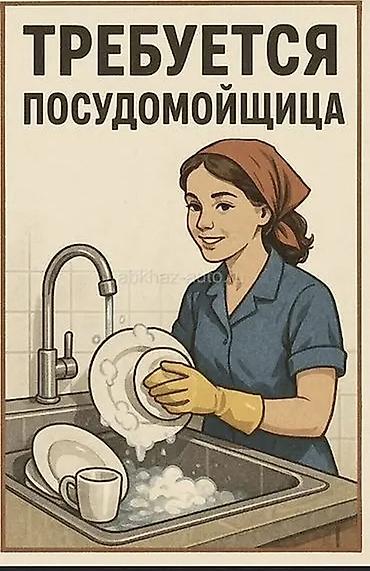кафе на иссык куле: Требуется Посудомойщик, Оплата: Дважды в месяц — 1