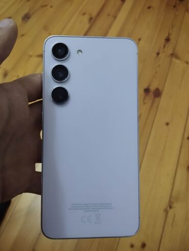 Tulumlar: Samsung Galaxy S23, 256 GB, rəng - Çəhrayı, Sensor, Barmaq izi, Simsiz şarj