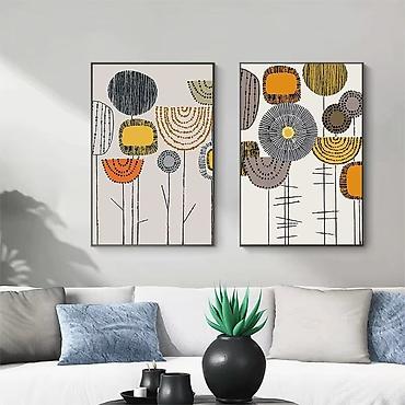 Картины: Картины в рамках/ассортимент: композиции из 2х/3х/4х, а также — 11