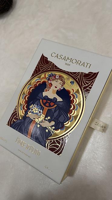 dini dukan: Orijinal Casamorati ətri. Mağaza qiyməti 567 AZN-dir. Sadəcə qutusunun — 4