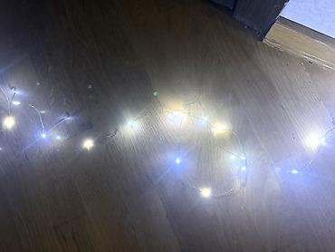 yolka: USB qoşulan LED işıq qirlyanda 5M - İşıq növü: nazik tel üzərində — 2
