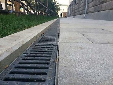 Водоотводные лотки: Водоотводный лоток, Тротуарный, Круглообразный, Новый — 6