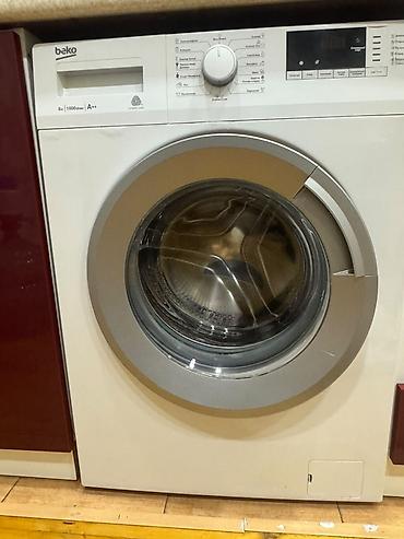 Paltaryuyan maşınlar: Beko paltaryuyan maşın – ön yükləməli, 6 kq tutum, 1000 dövr/dəq sıxma — 1