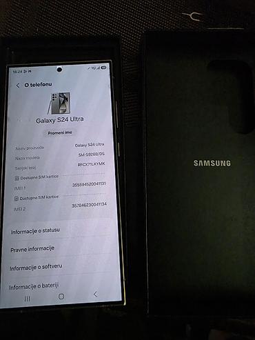 cena oled tv: Samsung Galaxy S24 Ultra – model SM‑S928B/DS - Memorija: 12 GB RAM - — 1