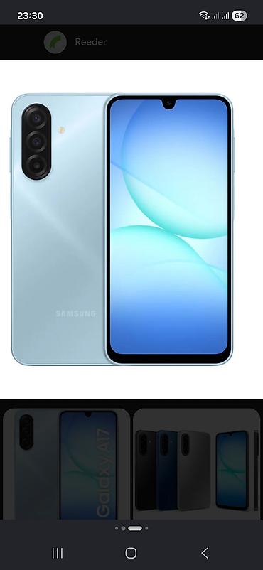 samsung 17: Samsung Galaxy A17, 128 GB, Sensor, Barmaq izi, İki sim kartlı — 2