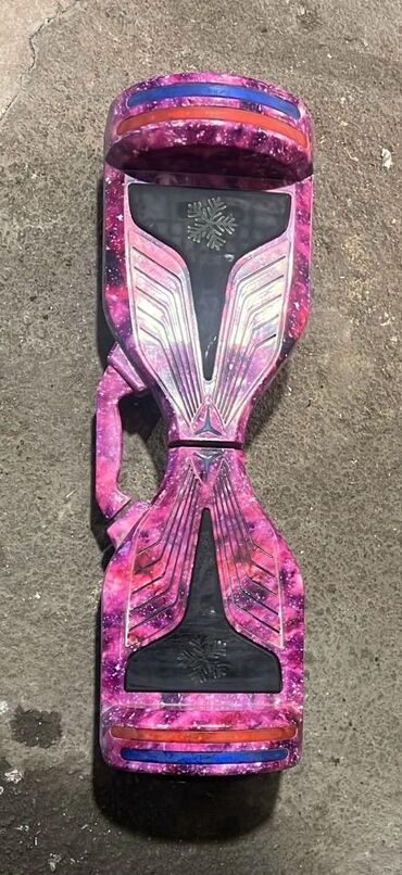 скутер купить бу: Elektrik hoverboard (segway) – bənövşəyi/çəhrayı “galaxy” dizaynlı