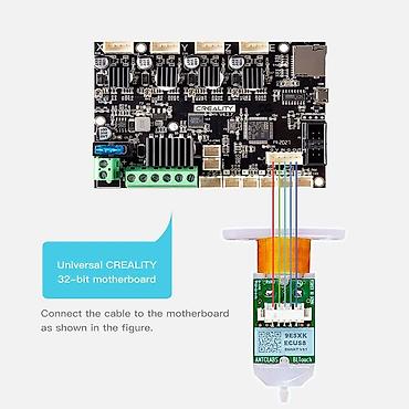 Комплектующие для принтеров и МФУ: Elan başlığı: Ender 3 V2 BL Touch Avtomatik Səviyyələmə Sensor Dəst — 3