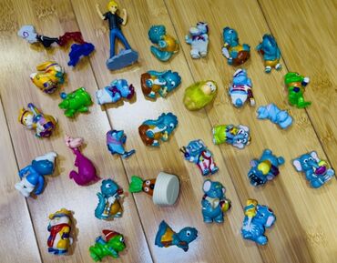 Oyuncaqlar: Barter kinder ile maraglidi 1990 ci illerin kinderleri ile Киндер