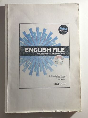 english file pre intermediate: Книга Pre-intermediate Первые несколько страниц расписаны карандашом