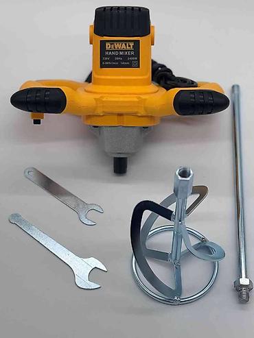 dewalt: Ручной строительный миксер (миксер-міксер для растворов) Назначение — 5