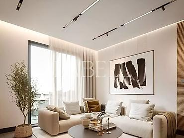 Потолочные работы: Натяжные потолки с трековыми светильниками Парящие потолки Теневые — 2