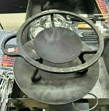 dəmir sac: Manqal, Yeni, Tənzimlənən hündürlük, Dairəvi, Sökülə bilən, Pulsuz çatdırılma, Ödənişli çatdırılma