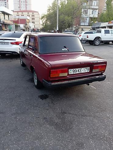 vaz karbiratoru: VAZ Lada 2107 sedan - Rəng: tünd albalı/bordo - Kuzov: 4 qapılı — 4