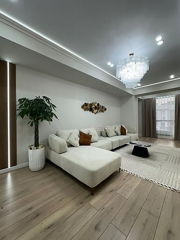 Продажа квартир: 3 комнаты, 107 м², Асанбай мкр Элитка, 11 этаж, Дизайнерский ремонт — 7