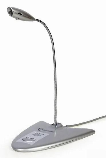 Zvučnici, slušalice i mikrofoni: Gembird USB desktop mikrofon sa integrisanom zvučnom karticom - — 2