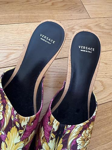 ideal parfumeriya: Versace ayaqqabi,hec istifade olunmuyub,originaldir,etiketkasida — 4