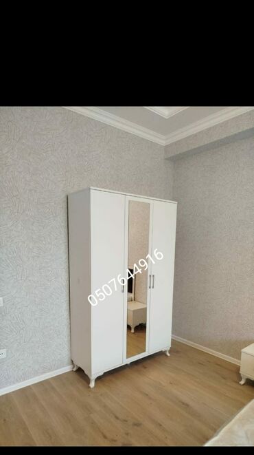 Dolablar: Yeni, Açılan, 3 qapılı Düz dolab, Qarderob, paltar dolabı, Azərbaycan — 19