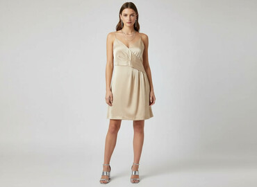 sukienka z dekoltem v na wesele: Women`s dress, size S