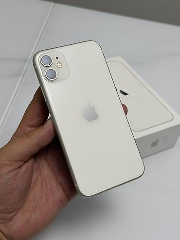 redmi note 11 e: IPhone 11, Б/у, 128 ГБ, Белый, Коробка, 100 % — 1