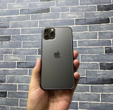 купить редми нот 13 бу: IPhone 11 Pro, Колдонулган, 64 ГБ, Black Titanium, Коргоочу айнек, Каптама, 74 %