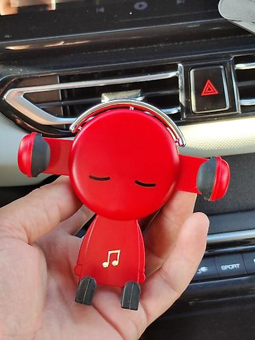 android teyes cc3: Держатель для смартфона в авто (в решётку воздуховода), дизайн — 1