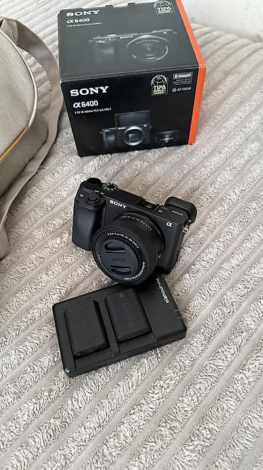 sony kamera: Продаю почти новую камеру Sony 6400+ kid объектив Состав: - Камера — 5