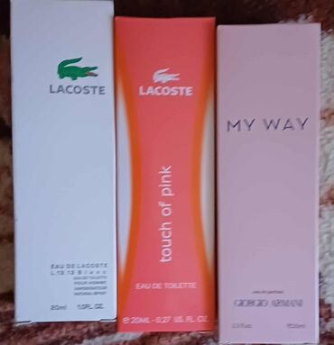 Parfemi: Dugotrajni original parfemi od 20 ml i 50 ml
20 ml 750
50 ml 1250 na lalafo.rs — 14 Parfemi: Dugotrajni original parfemi od 20 ml i 50 ml
20 ml 750
50 ml 1250 — 14