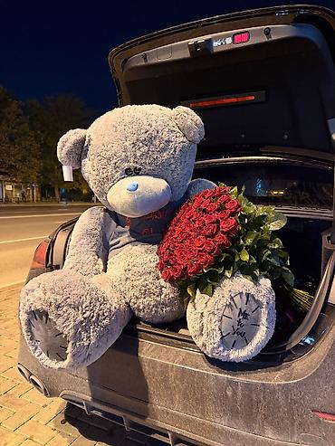 maqnit oyuncaq: 1.50 sm Teddy mişka 🎁🐻 özəl günlərdə,ad günlerin özəl hədiyyə 🎁 — 1