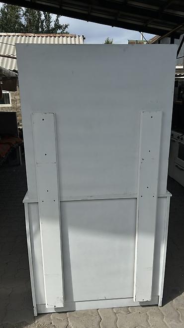 standing mirror: Туалетный столик, Б/у, С зеркалом, цвет - Белый, ЛДСП — 5