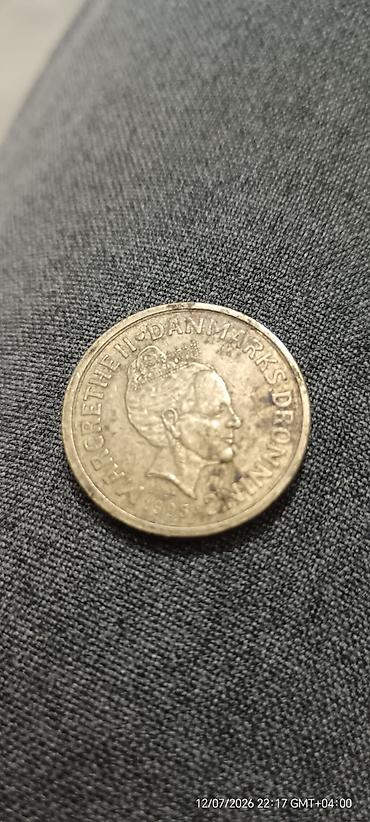 Məhsul: Danimarka 10 kroner sikkə Təsvir: - Nominal: 10 kroner - lalafo.az -da Məhsul: Danimarka 10 kroner sikkə Təsvir: - Nominal: 10 kroner -