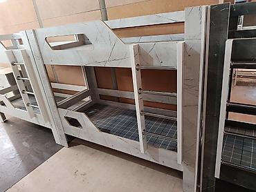 bunk bed: Двухъярусные детские кровати из ЛДСП - Конструкция: два спальных — 6