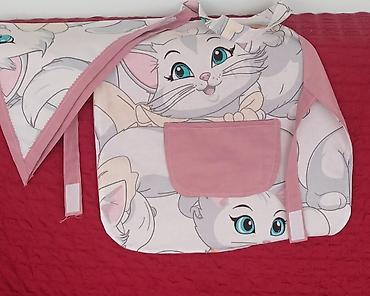 Dəstlər: Uşaq üçün mətbəx önlüyü dəsti - Dəst: önlük + üçbucaq dəsmal - Parça — 5