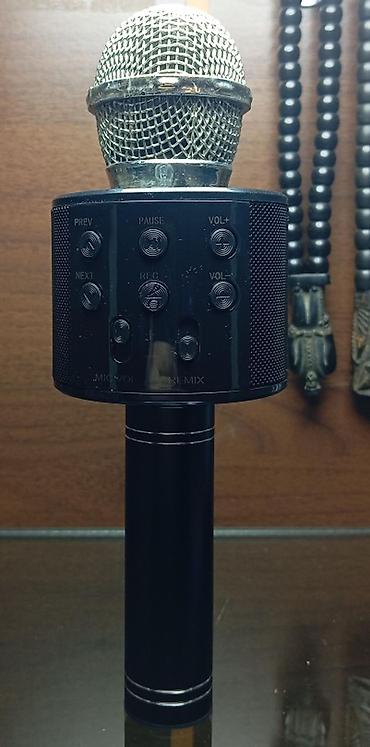 emo robot qiymeti: Bluetooth Karaoke Mikrafon (WS-858) Tam işlək vəziyyətdədir. Telefona — 1