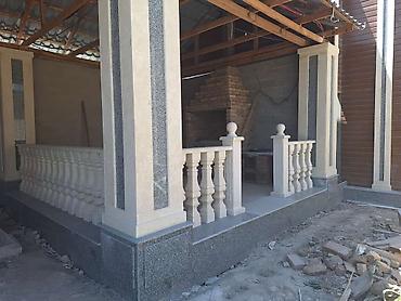 Фасадные работы: Ремонт фасада, Утепление фасада | Рамки, Балясины | Гранит, Мрамор, Сары-Таш | Базальт Больше 6 лет опыта — 8