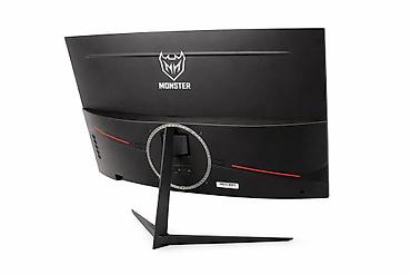 dvd manitor: Curved 240 hz .Kreditle adinizda gecikme olmasin.Marka: Monster 📏 — 3
