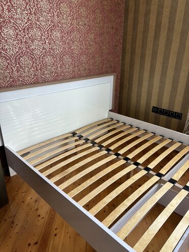 setka toxuyan aparat: Двуспальная кровать, Без подьемного механизма, Без матраса, Без выдвижных ящиков at lalafo.az setka toxuyan aparat: Двуспальная кровать, Без подьемного механизма, Без матраса, Без выдвижных ящиков