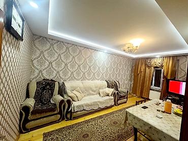 qurtulus 93 evler: 4 otaqlı mənzil – geniş və işıqlı - Plan: qonaq otağı, ayrıca mətbəx — 2