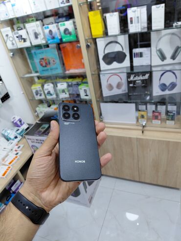 telfolar: Honor X8b, 128 GB, rəng - Qara, Düyməli, Sensor, Barmaq izi