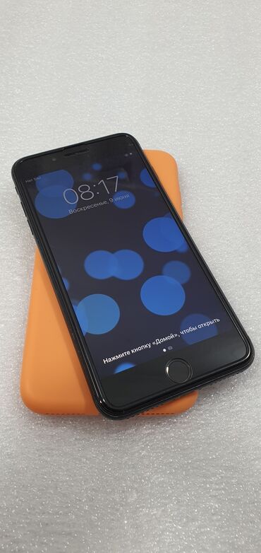 iphone 7 32: IPhone 7 Plus, Б/у, 32 ГБ, Space Gray, Защитное стекло, Чехол, 100 %