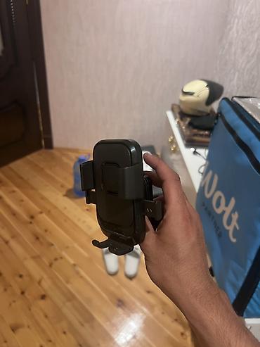dord goz: Velosiped/Motosiklet üçün telefon tutacağı - Rəng: qara - Sükan — 1