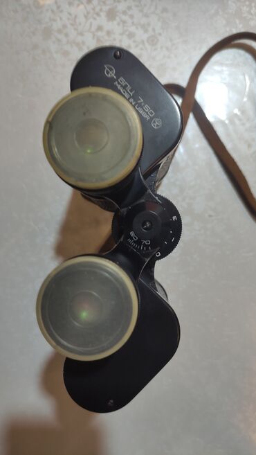 Бинокли: Советский бинокль БПЦ 7/50 1975г.в. в комплекте бинокль кофр крышки — 8