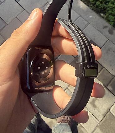 iphone xs qara: Apple watch 9/45 93 pil ciziqlari var qiymetde nezere alinib — 2