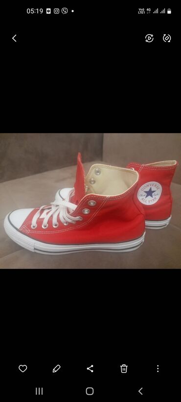 zara patike: Converse, 40, color - Red