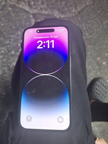Apple iPhone: IPhone 14 Pro, Б/у, 256 ГБ, Graphite, Кабель, 86 %